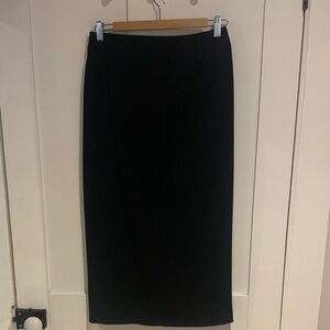 Talbots Classic Black Pencil Skirt